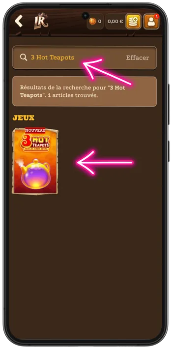 Rechercher le jeu sur 3hotteapotsfr